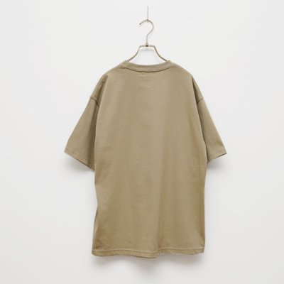 画像3: BOUNCE ORIGINAL｜バウンスオリジナル "TESOI" EMB S/S TEE｜SAND KHAKI