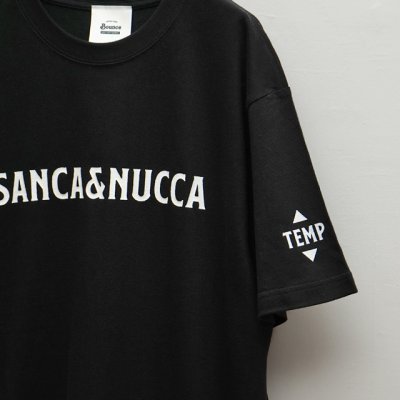 画像2: BOUNCE ORIGINAL｜ "SANCA&NUCCA" S/S TEE｜BLACK