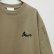 画像2: BOUNCE ORIGINAL｜バウンスオリジナル "TESOI" EMB S/S TEE｜SAND KHAKI (2)