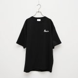 BOUNCE ORIGINAL｜バウンスオリジナル "TESOI" EMB S/S TEE｜BLACK