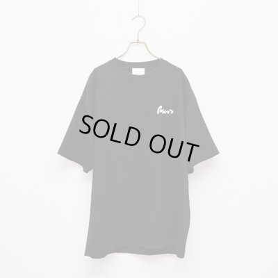 画像1: BOUNCE ORIGINAL｜バウンスオリジナル "TESOI" EMB S/S TEE｜BLACK