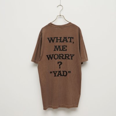 画像2: BOUNCE ORIGINAL｜ "YAD" S/S TEE｜CHOCOLATE