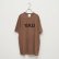 画像1: BOUNCE ORIGINAL｜ "YAD" S/S TEE｜CHOCOLATE (1)