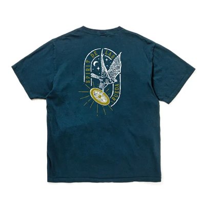 画像1: 430fourthirty｜"SPIRIT OF WHEEL" S/S TEE｜DST.GREEN