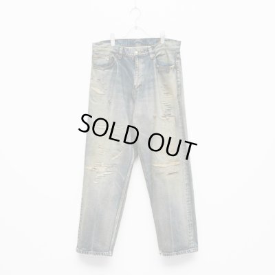 画像1: NEXUSVII.｜DAMAGED LOOSE DENIM PANTS｜INDIGO