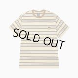 HUF｜BIG BLOCK STRIPE BOXY TOP｜CLAY