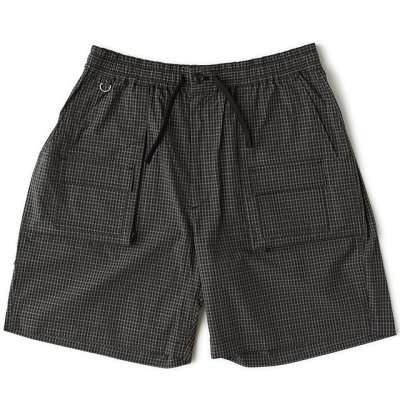 画像1: FAT｜HALFFIELD ベイカーショーツ｜BLACK
