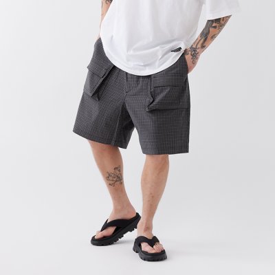 画像3: FAT｜HALFFIELD ベイカーショーツ｜BLACK