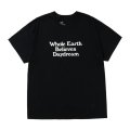 NEXUSVII.｜WHOLE EARTH TEE｜BLACK