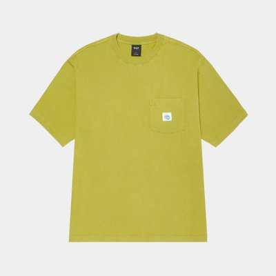 画像1: HUF｜TOTAL ECLIPSE KNIT BOXY TOP｜MOSS