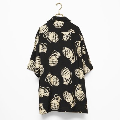 画像3: NEXUSVII.｜HAWAIIANSHIRT GRENADE｜BLACK×BEIGE