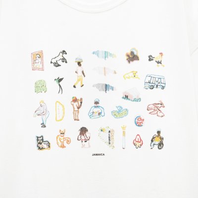 画像2: THE UNION "THE FABRIC"｜JAMAICA TEE｜WHITE
