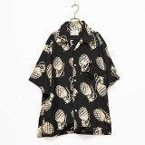 NEXUSVII.｜HAWAIIANSHIRT GRENADE｜BLACK×BEIGE