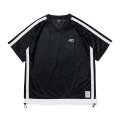 430fourthirty｜MESH ATHLETIC JERSEY メッシュアスレチックジャージ｜BLACK