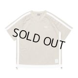 430fourthirty｜MESH ATHLETIC JERSEY メッシュアスレチックジャージ｜GRAY BEIGE