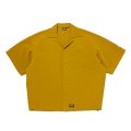 430fourthirty｜S/S POLY OC WIDE SHIRT｜MUSTARD
