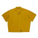 430fourthirty｜S/S POLY OC WIDE SHIRT｜MUSTARD