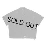430fourthirty｜S/S POLY OC WIDE SHIRT｜BLACK