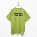 BOUNCE ORIGINAL｜ "WHAT THEY VINTE CRY." II S/S TEE｜GREEN