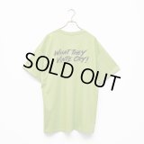 BOUNCE ORIGINAL｜ "WHAT THEY VINTE CRY." II S/S TEE｜GREEN