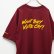 画像2: BOUNCE ORIGINAL｜ "WHAT THEY VINTE CRY." II S/S TEE｜WINE (2)