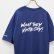 画像2: BOUNCE ORIGINAL｜ "WHAT THEY VINTE CRY." II S/S TEE｜BLUE (2)