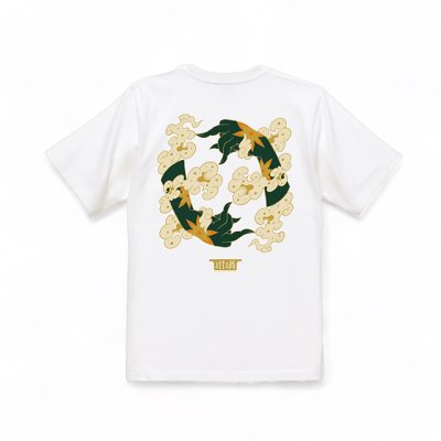 画像1: RUTSUBO× 醪｜八角天 S/S T-SHIRTS｜WHITE