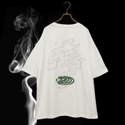 画像3: BOUNCE ORIGINAL×LUZUMAKI｜"MOSQUITO COIL" S/S TEE｜WHITE