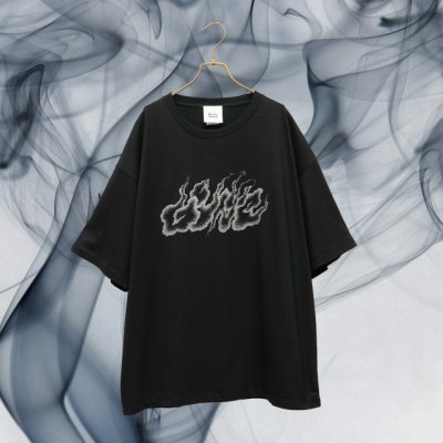 画像1: BOUNCE ORIGINAL×LUZUMAKI｜"MOSQUITO COIL" S/S TEE｜BLACK