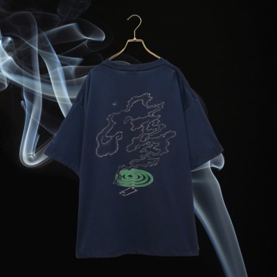 画像3: BOUNCE ORIGINAL×LUZUMAKI｜"MOSQUITO COIL" S/S TEE｜NAVY