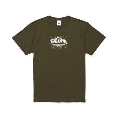 画像1: trioNé｜ISHINARI COFFEE S/S TEE｜MOSS GREEN