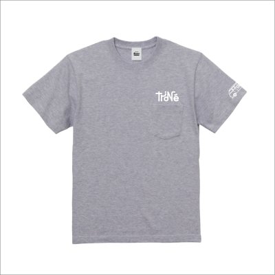 画像1: trioNé｜LOGO PKT  S/S Tee｜GRAY