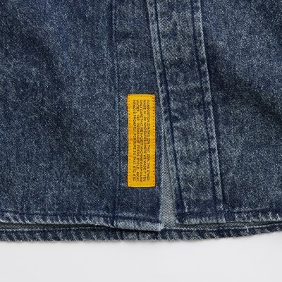 画像5: FAT｜DENIFORM ワークシャツ｜BLUE