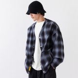 FAT|MAC STEAM スナップカーディガン|GRAY