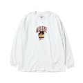CHARI&CO｜AMUCHAN AUTO FREE L/S TEE｜WHITE