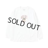 CHARI&CO｜AMUCHAN AUTO FREE L/S TEE｜WHITE