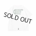 CHARI&CO｜PHYSICAL LOGO ON BACK TEE｜WHITE