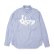 画像1: Hombre Nino｜STRIPE DISCO CULT SHIRT｜BLUE (1)
