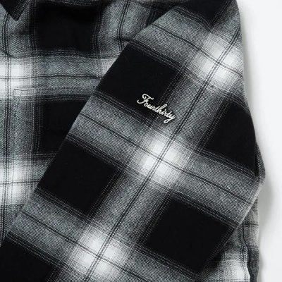 画像5: 430fourthirty｜L/S FLEECE LINER CHECK SHIRT フリースライナーシャツ｜BLACK