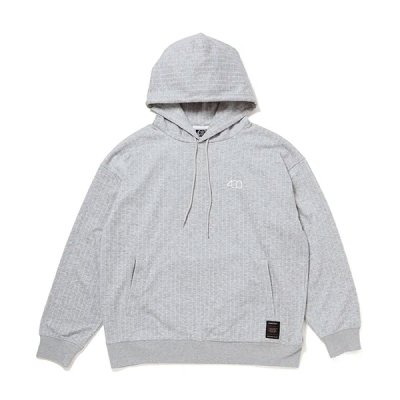 画像1: 430fourthirty｜STRIPE P/O PARKA プルオーバーパーカー｜GRAY
