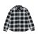 画像1: 430fourthirty｜L/S FLEECE LINER CHECK SHIRT フリースライナーシャツ｜BLACK (1)