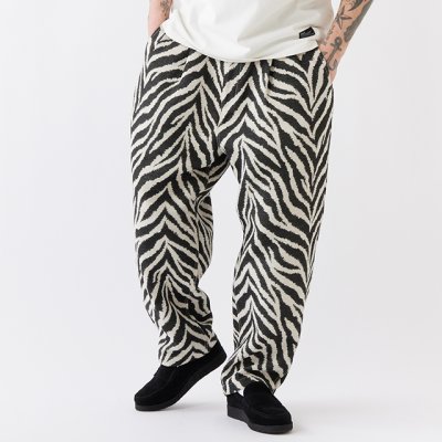 画像1: FAT｜GOBEROUSER ワイドパンツ｜WHITE