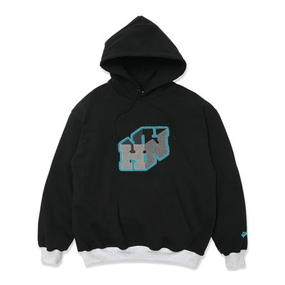 画像1: Hombre Nino｜PULLOVER HOODIE フーディー｜BLACK