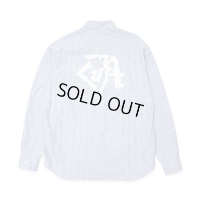 画像4: Hombre Nino｜STRIPE DISCO CULT SHIRT｜BLUE