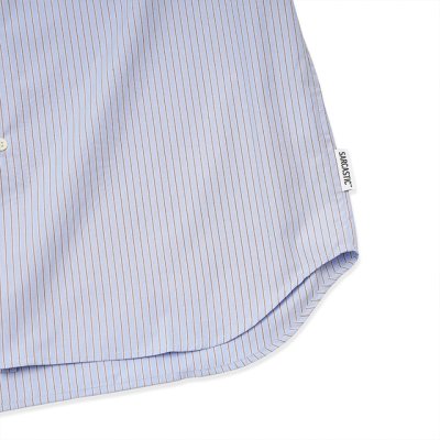 画像3: Hombre Nino｜STRIPE DISCO CULT SHIRT｜BLUE
