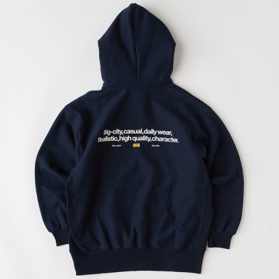 画像2: FAT｜SIGOVER パーカー｜NAVY