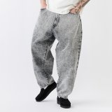 FAT|BLUDOZER ACID デニムパンツ|BLACK