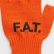 画像2: FAT｜TRAVIS ニットグローブ｜ORANGE (2)