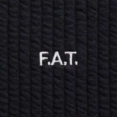 画像4: FAT｜QUILUP クルーネックスウェット｜BLACK
