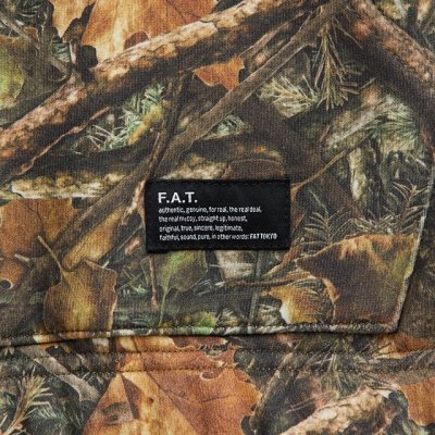 画像4: FAT｜WOODSFIELD.HALF ハーフジップスウェット｜BROWN